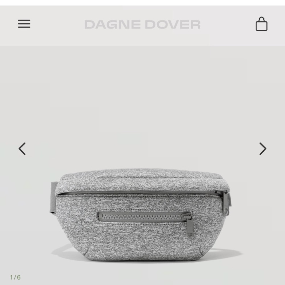Dagne Dover Ace Neoprene Fanny Pack